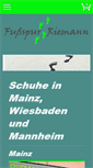 Mobile Screenshot of fussspur-riemann.de
